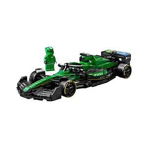 Lego auto de carreras Aston Martin Aramco F1® AMR24